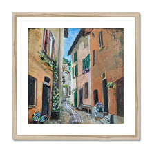 Load image into Gallery viewer, Argegno Street Framed &amp; Mounted Print
