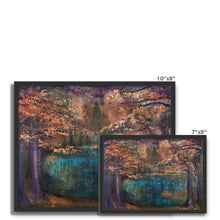 Load image into Gallery viewer, Autumn Lake Framed Photo Tile
