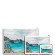 Load image into Gallery viewer, First to See the Sea Framed Print
