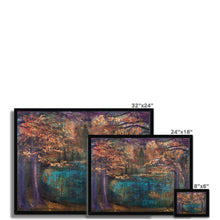 Load image into Gallery viewer, Autumn Lake Framed Print
